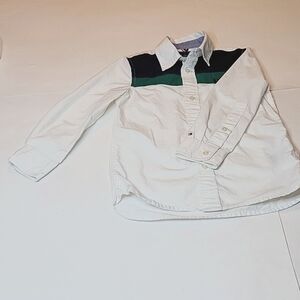 TOMMY HILFIGER Boy's Dress Shirt, Oxford shirts,Sz XS (4-5), no stains